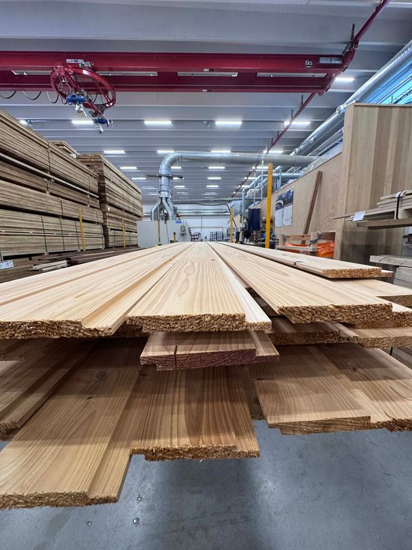NORSK SEDER KLEDNING MED KVIST 17X138mm FALLENDE LENGDER PRIS/M